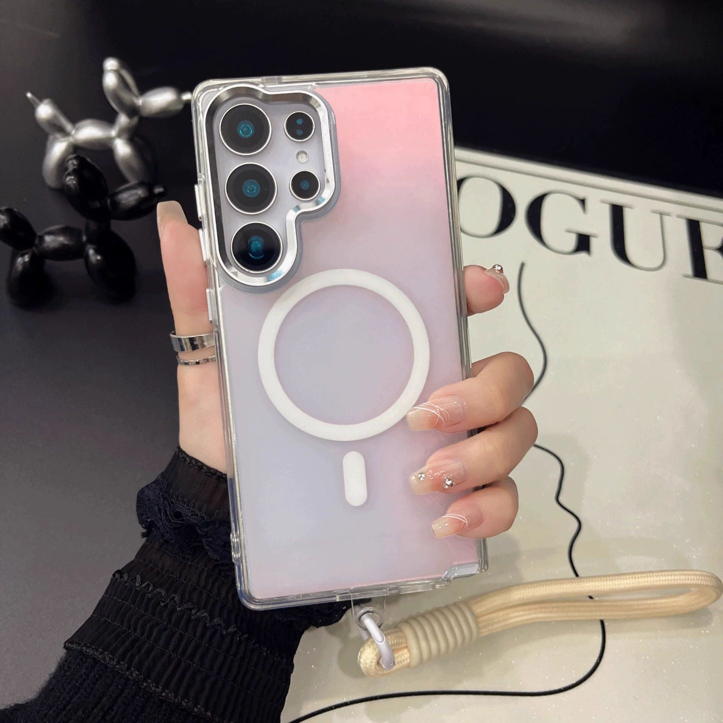 Magnetic Matte Gradient Phone Case for Galaxy Series