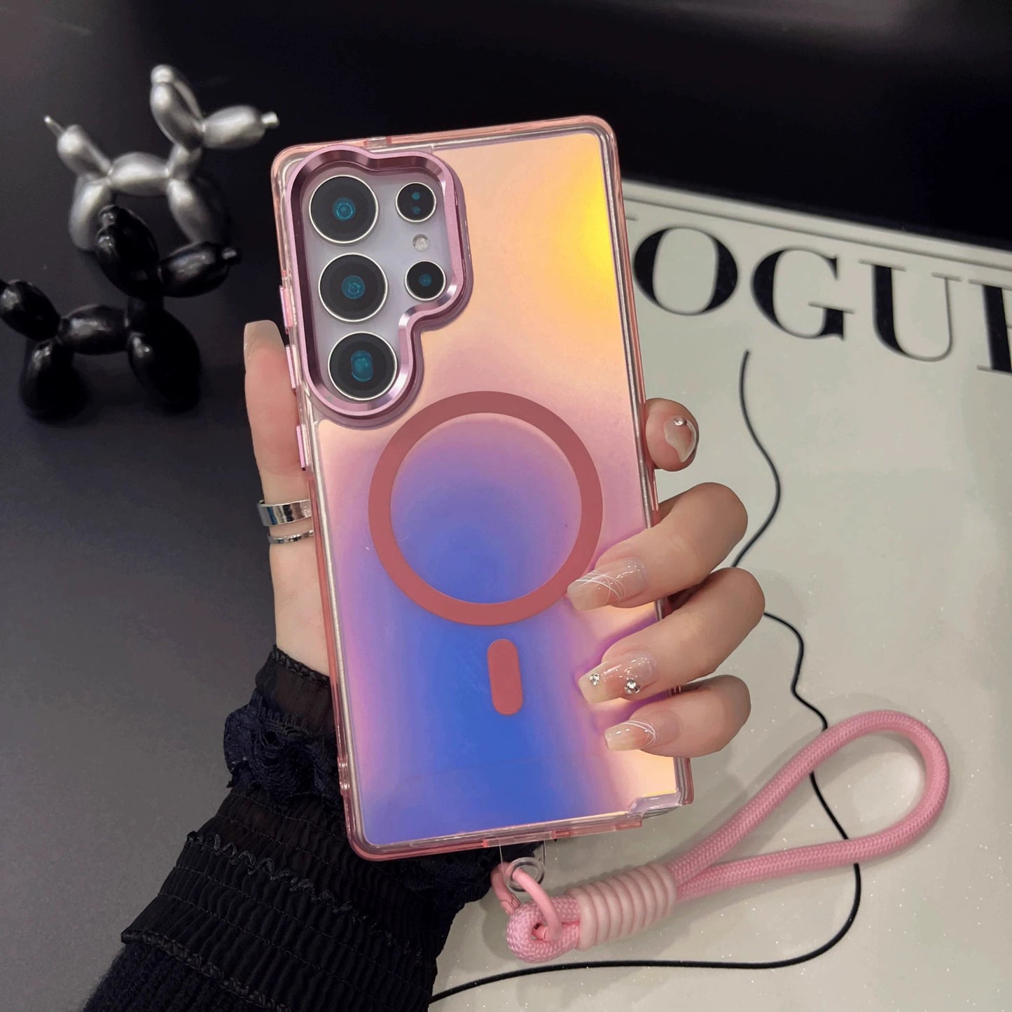 Magnetic Matte Gradient Phone Case for Galaxy Series