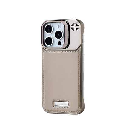 Frameless Carbon Fiber Leather Magnetic Phone Case for iphone