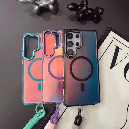 Magnetic Matte Gradient Phone Case for Galaxy Series