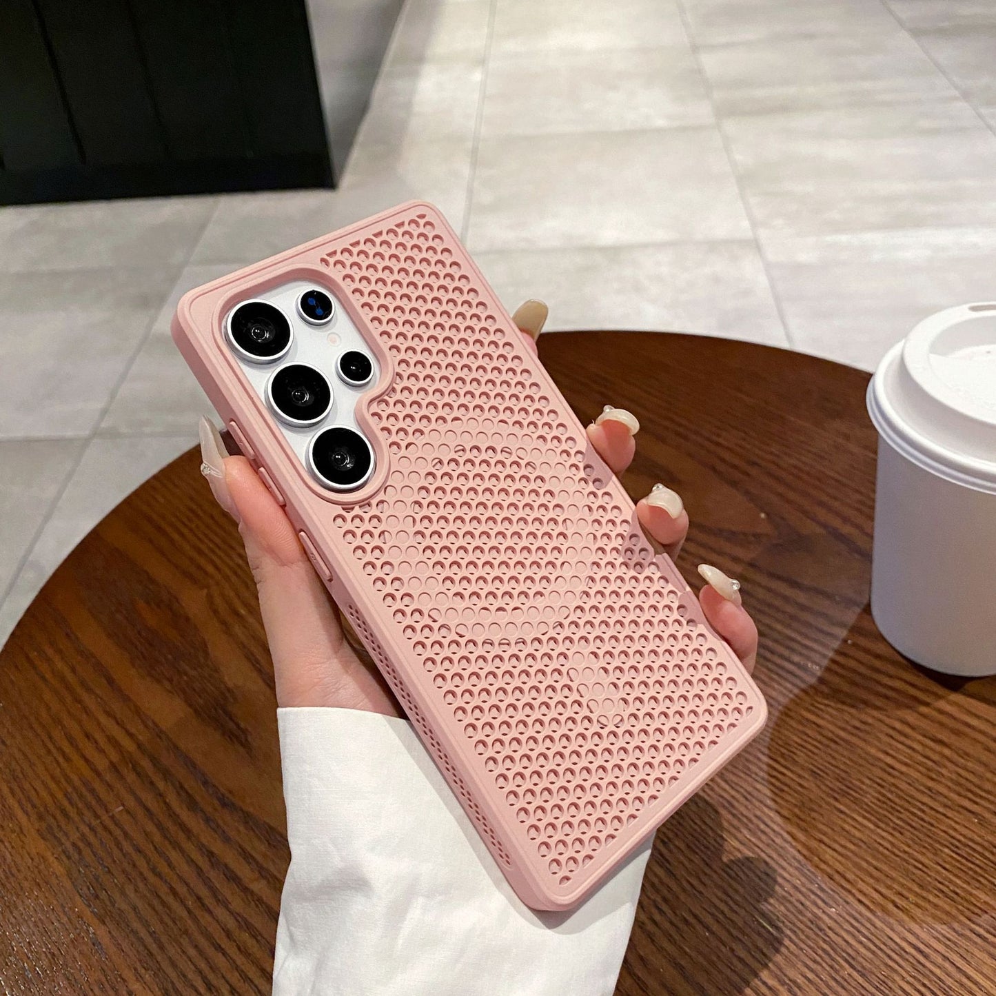 Samsung Honeycomb Mesh Cooling Phone Case