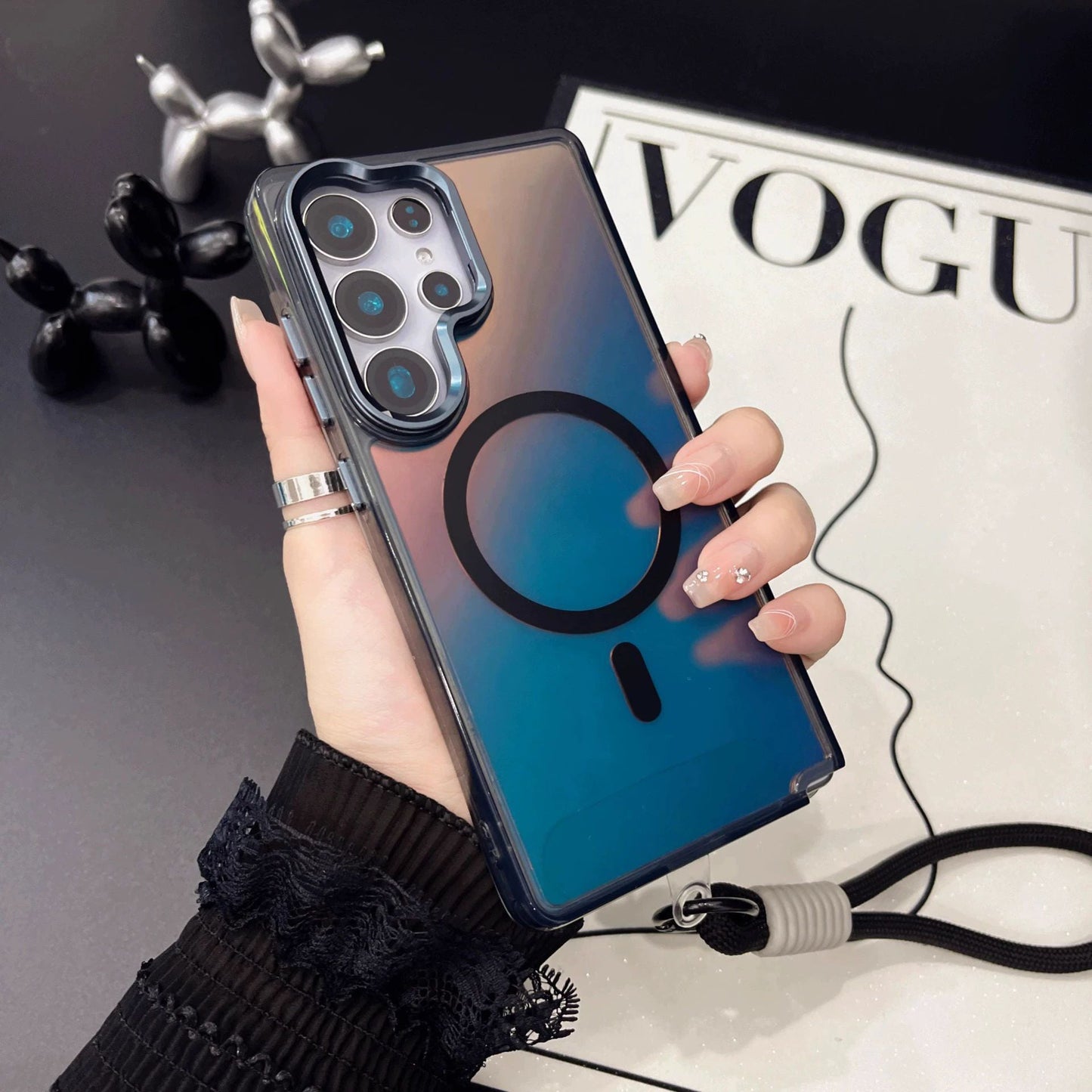 Magnetic Matte Gradient Phone Case for Galaxy Series