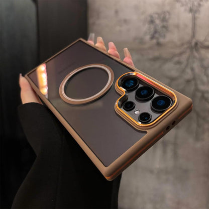 Shockproof Frosted Magnetic Phone Case for Samsung S Series