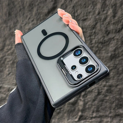 Lens Holder Magnetic Phone Case for Samsung S Series
