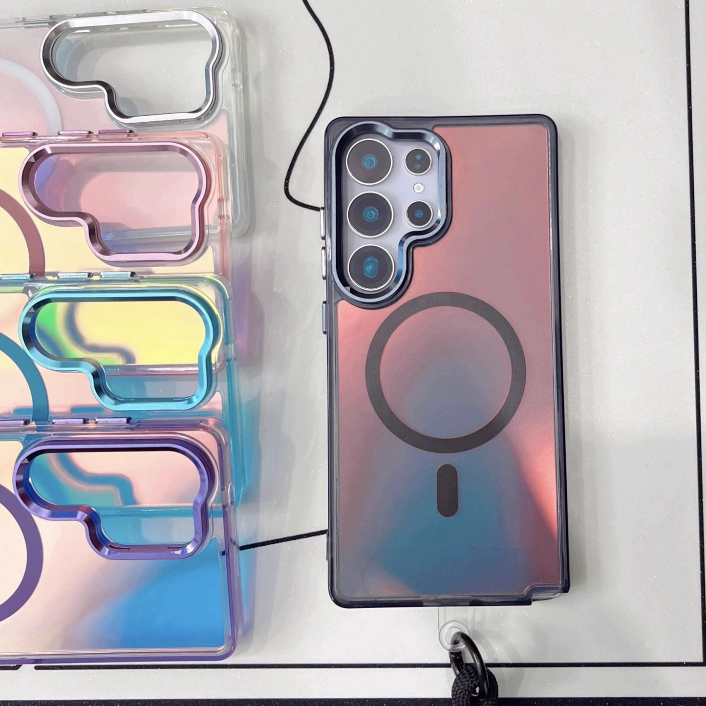 Magnetic Matte Gradient Phone Case for Galaxy Series