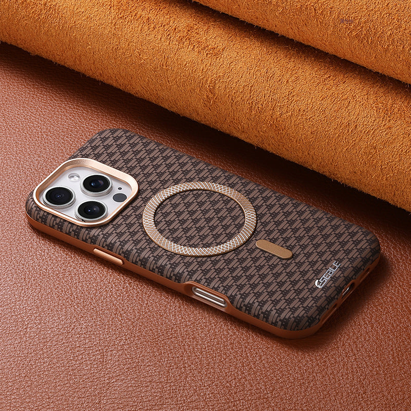 Light Luxury Leather Frosted iphone Protective Case