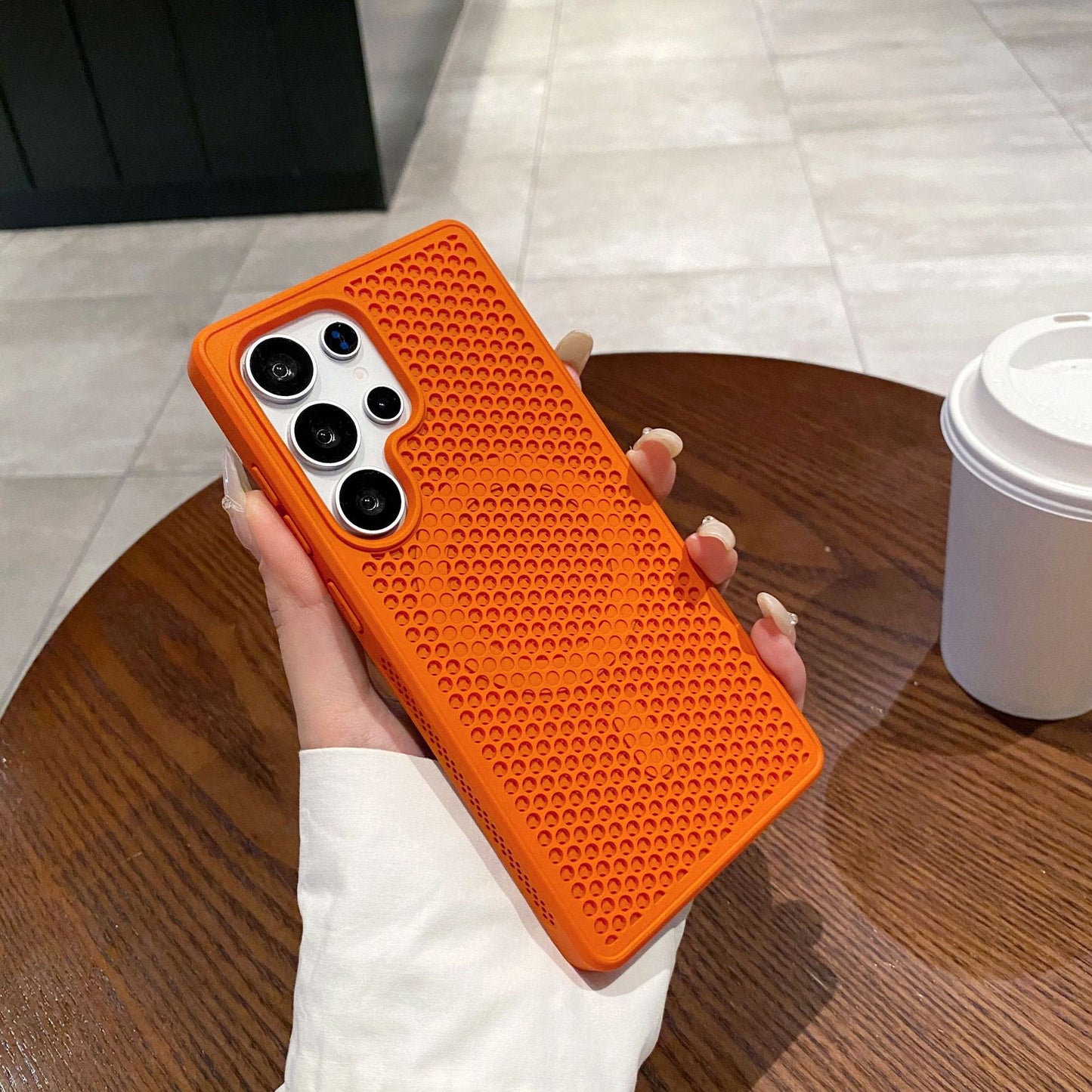 Samsung Honeycomb Mesh Cooling Phone Case