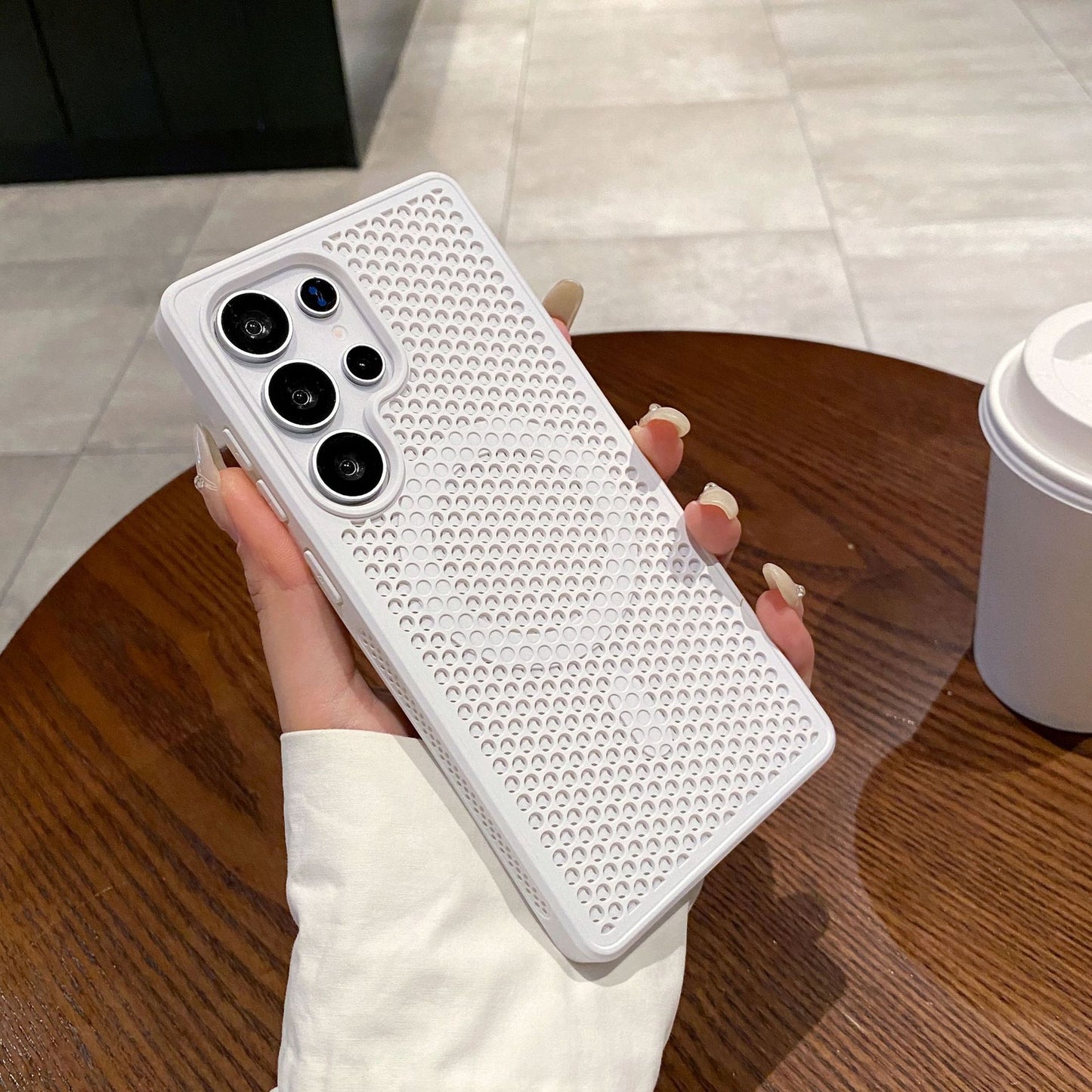 Samsung Honeycomb Mesh Cooling Phone Case