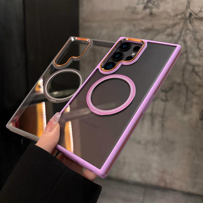Shockproof Frosted Magnetic Phone Case for Samsung S Series