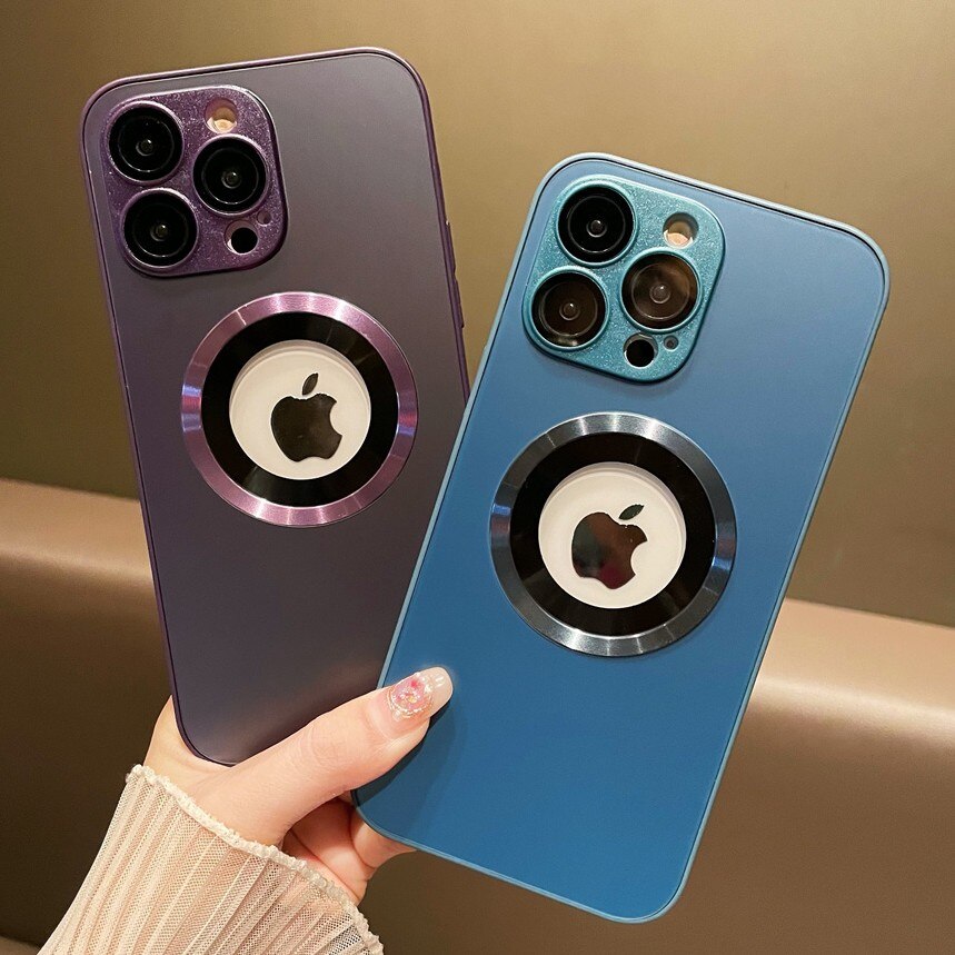 Matte MagSafe iPhone Case with Logo Hole