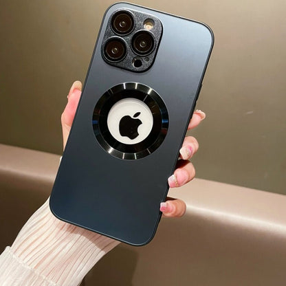 Matte MagSafe iPhone Case with Logo Hole