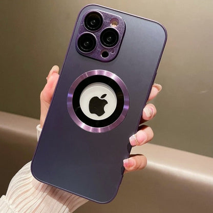 Matte MagSafe iPhone Case with Logo Hole