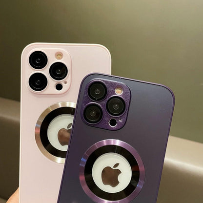 Matte MagSafe iPhone Case with Logo Hole