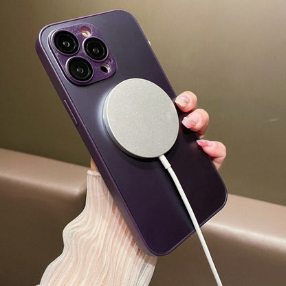 Matte MagSafe iPhone Case with Logo Hole