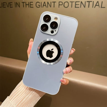 Matte MagSafe iPhone Case with Logo Hole