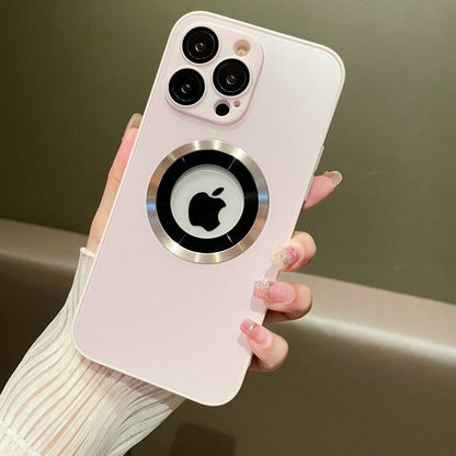 Matte MagSafe iPhone Case with Logo Hole