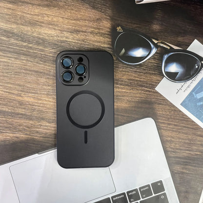 Premium Aluminum Alloy Frame with Magnetic Suction for iPhone Case